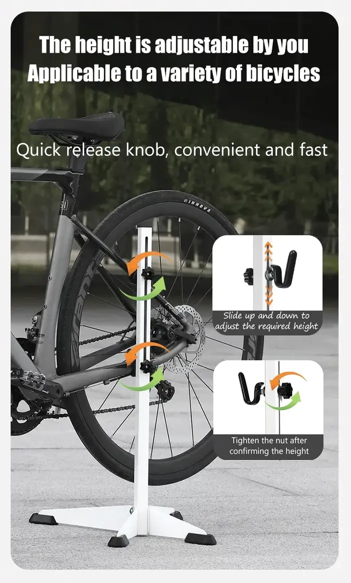 Support de vélo pliable TOSUOD pour VTT et vélo de route