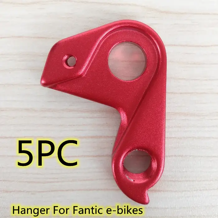Pièces de bicyclette Fantic e-bike, 5 pièces de bicyclette, suspension de dérailleur arrière, cadre 