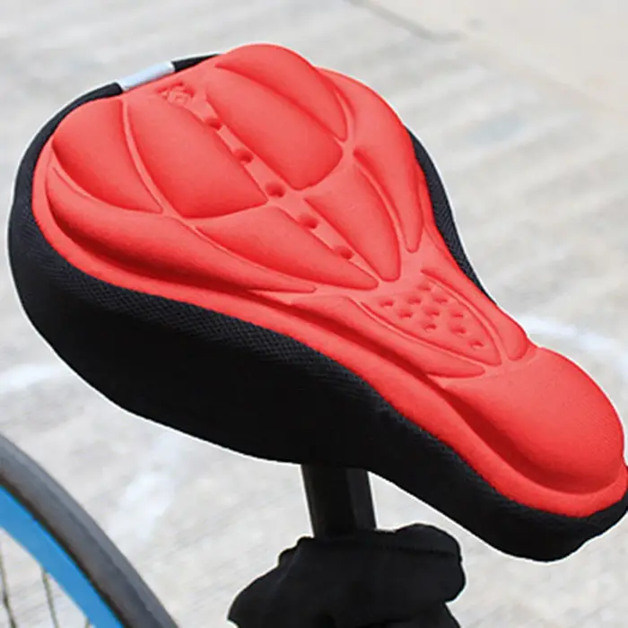 Nouvelle housse de selle de vélo 3D souple