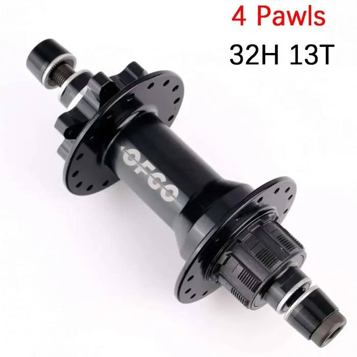 Moyeu de vélo de saut de saleté à vitesse unique 32H 10x135mm 4/6 cliquets frein à disque moyeux de