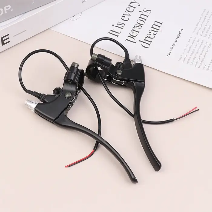 1 paire de leviers de frein arrière de vélo électrique
