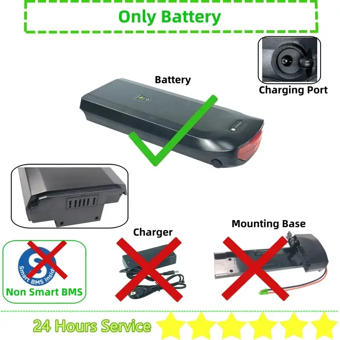 Batterie d'E-bike de ville d'ion d'Eddie 36V 8Ah 8.8Ah 10.4Ah 11.6Ah 13Ah 14.5Ah 17.5Ah