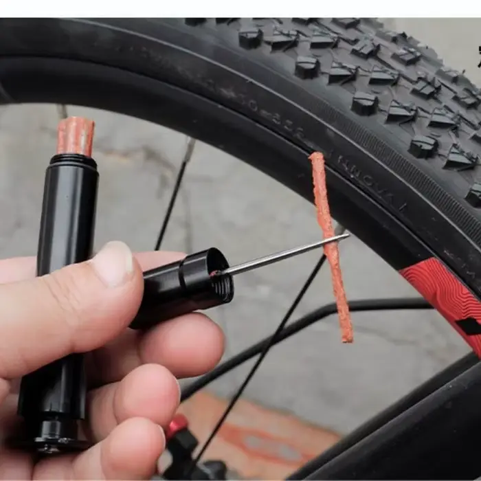 Kit de réparation de pneus Tubeless de vélo