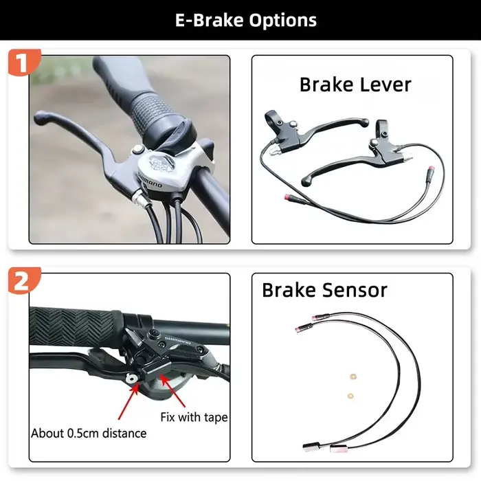 Kit de conversion de vélo électrique 36V 48V 250W 350W 500W