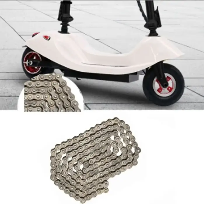 Chaîne de remplacement en acier durable 25H pour trottinette électrique