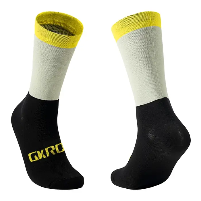 Hommes chaussettes de cyclisme professionnel route vtt vélo femmes Compression course en plein air unisexe sport