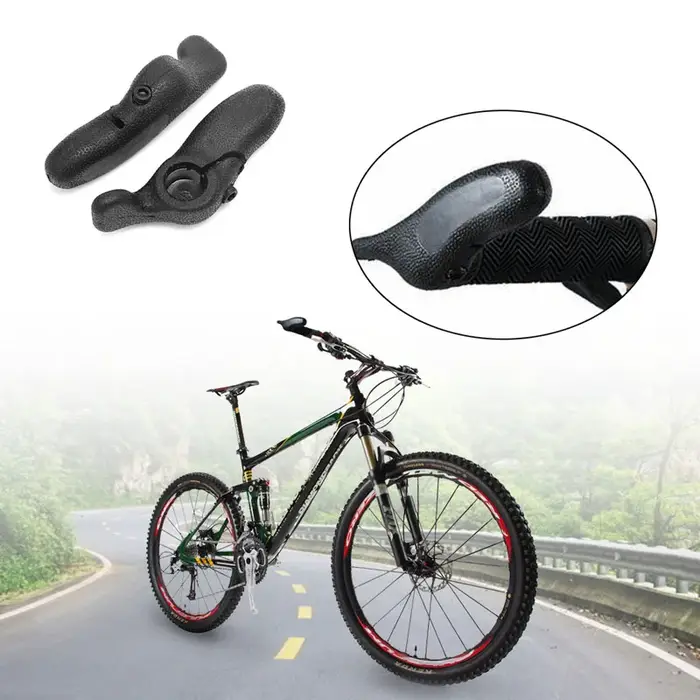 Guidon en caoutchouc en forme de corne de bœuf pour vtt et vélo de route