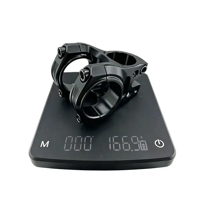 Tige de vélo de montagne tout-terrain/enduro 35 mm 1-1/8 pouces en alliage d'aluminium 2014-T6 usiné CNC ultra-rigide antidérapant