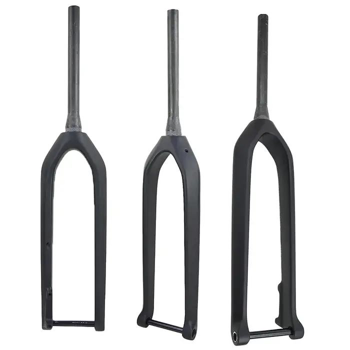 Fourche de vélo VTT FCFB à axe traversant Boost 15*110mm entièrement en fibre de carbone