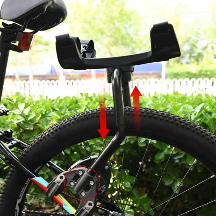 Porte-bagages arrière réglable pour vélo