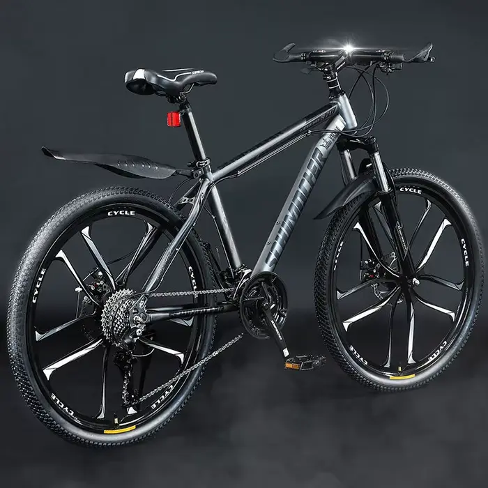 VTT adulte mâle le plus récent femme étudiante tout-terrain absorbant les chocs assez léger voiture de course sur route à vitesse variable