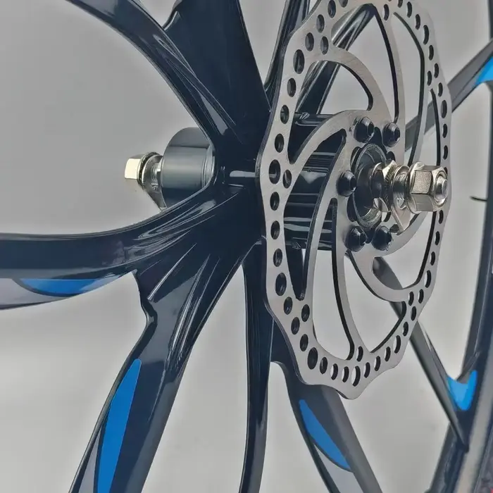 24/26/27.5 pouces vélo en alliage d'aluminium magnésium roue pneu largeur 175/195/2.125 vitesse Variable roue arrière frein à disque