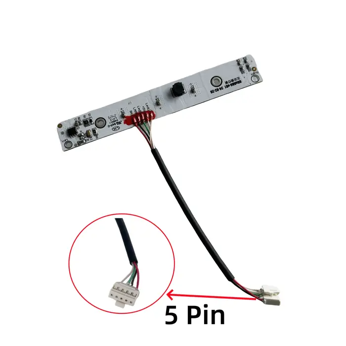Phare d'origine à 5 broches pour Scooter électrique Kugoo Kukirin G4, lampe de guidon Kugookirin, pi
