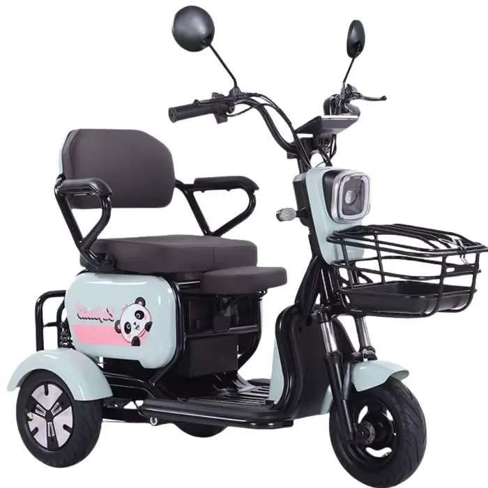 Scooter de mobilité à 3 roues pour personnes âgées et handicapées