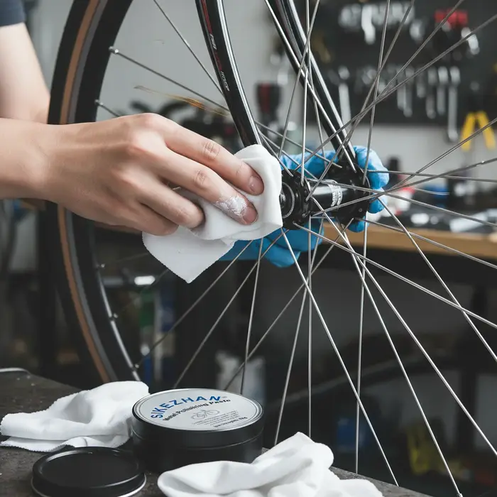 Crème de polissage pour vélo