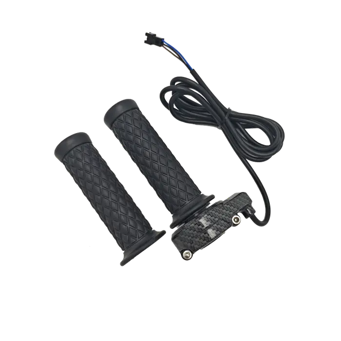 Accélérateur torsadé à barre complète de style Surron avec poignées confortables pour vélos électriques à tension universelle 12 V-90 V