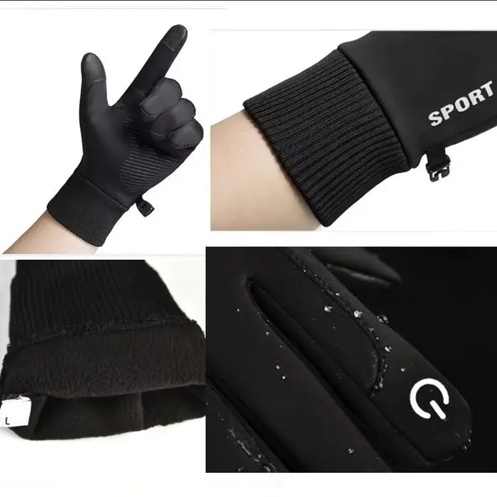 Gants de cyclisme chauds