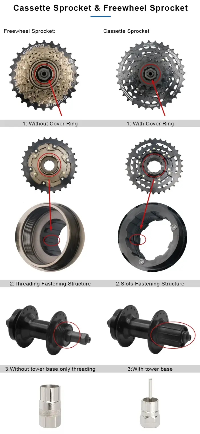 Clé de retrait de roue libre de vélo