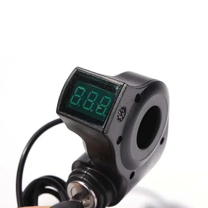 Serrure de contact électrique pour trottinette électrique KUGOO M4 PRO en ABS blanc sécurisée avec clés pour démarrage scooter et skateboard