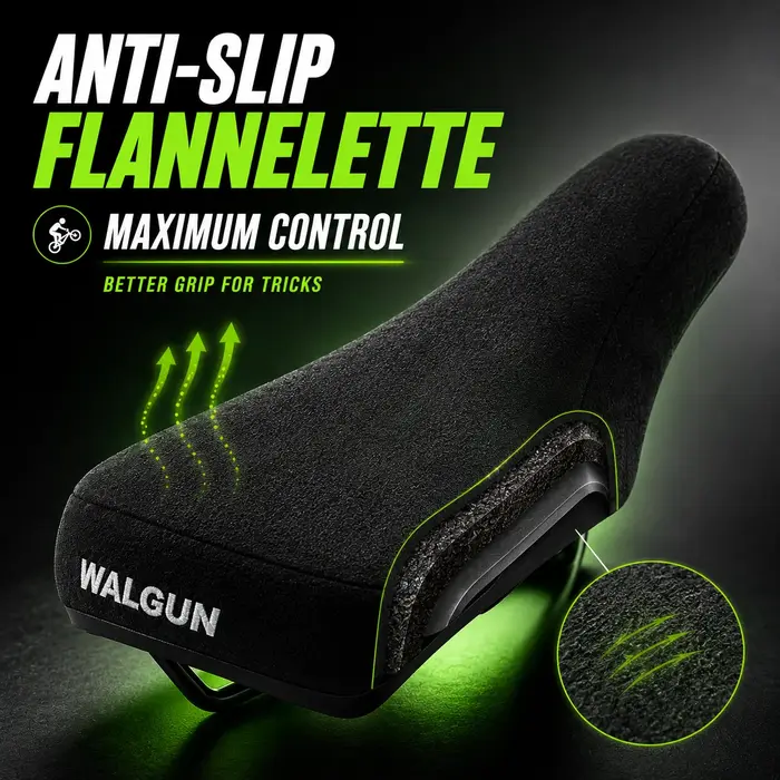 Selle de vélo WALGUN BMX Wheelie antidérapante