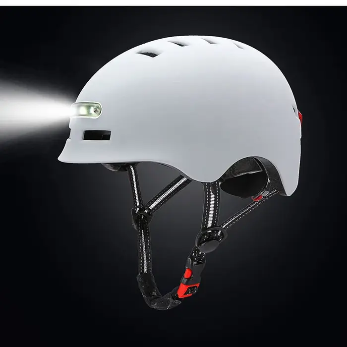 48-61cm vélo casque de cyclisme pour hommes femmes intelligent feu arrière LED vélo adulte vélo élec