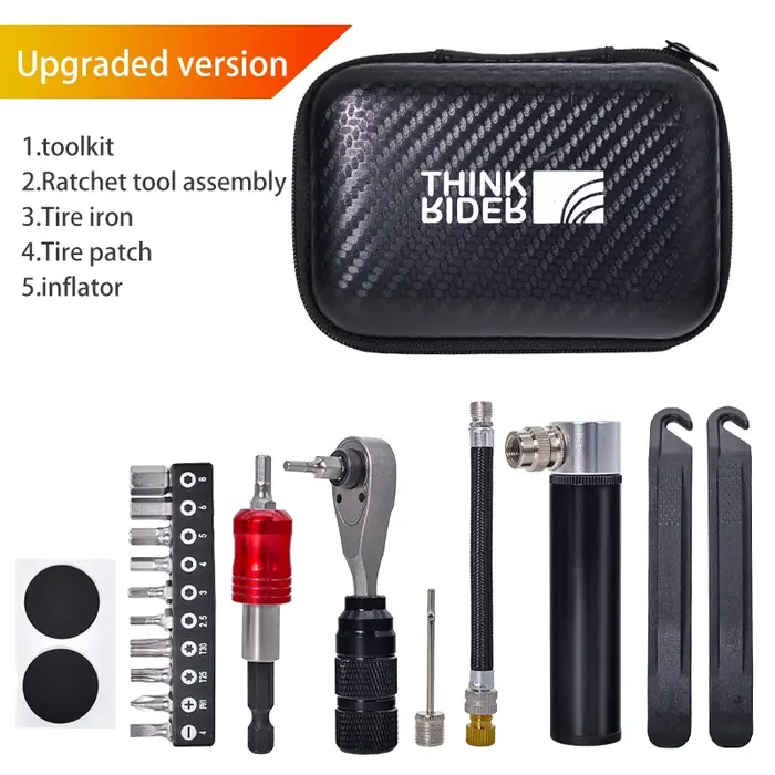 Ensemble de sacs de réparation d'outils portables de vélo