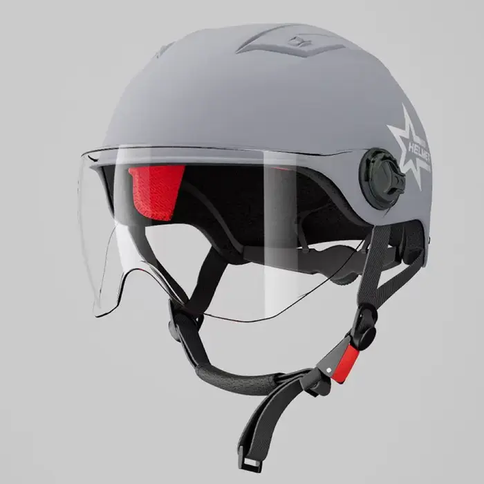 Casque de vélo/moto électrique unisexe toutes saisons