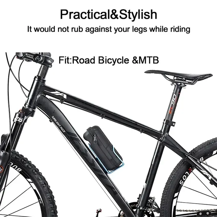 BUCKLOS sac de cyclisme étanche vélo Triangle sac cadre avant Tube sac Portable