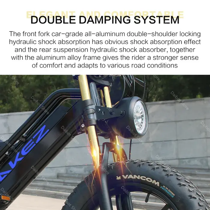 VTT électrique en alliage pour hommes