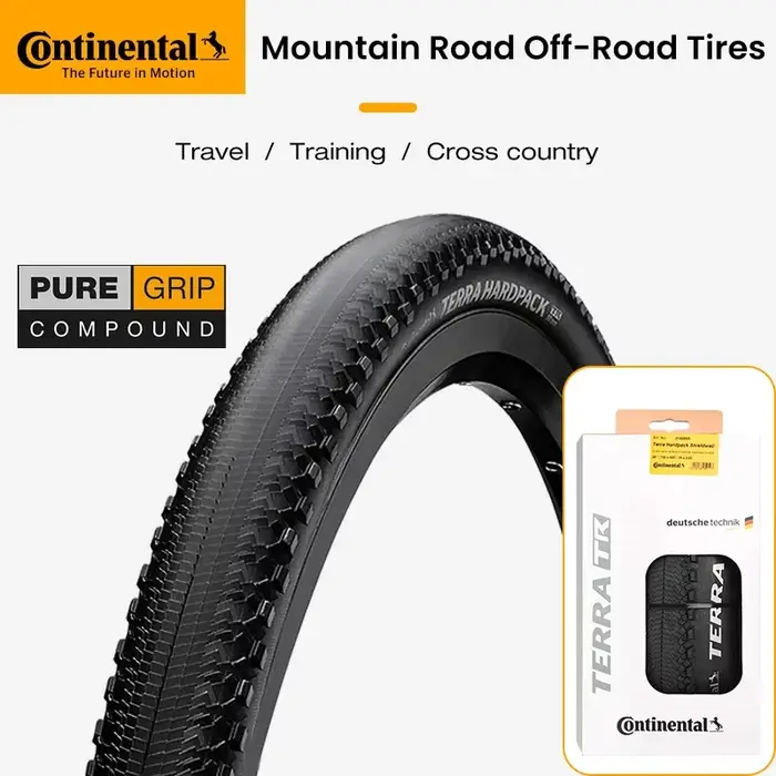 Pneu vtt Continental 29 27.5 Terra Hardpack ShieldWall Anti-crevaison