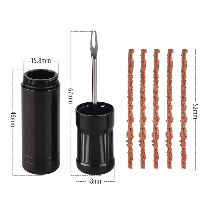 Kit de réparation de pneus tubeless pour vélo – Bandes de caoutchouc