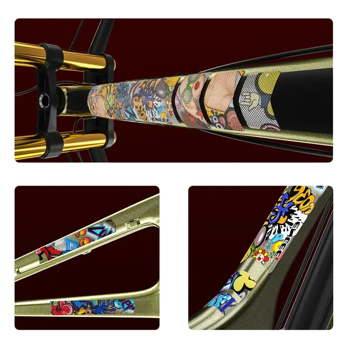 Protecteur de cadre de vélo 3D en PVC léger