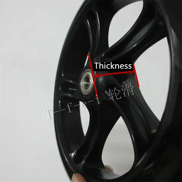 Roue de Scooter avec un bon PU élastique et silencieux