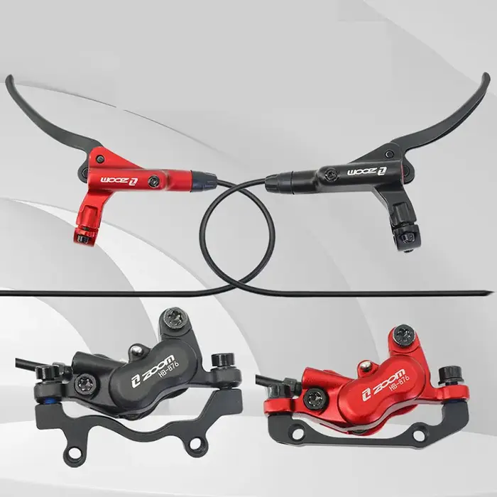 Freins à disque hydrauliques ZOOM HB876 à 4 pistons – Performance ultime pour le vélo de montagne! Sy de freinage