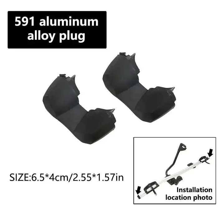 Adaptateurs de roue de vélo pour porte-vélos de toit Thule 599 598 591 568 564 561 532 933 926, 2 pi