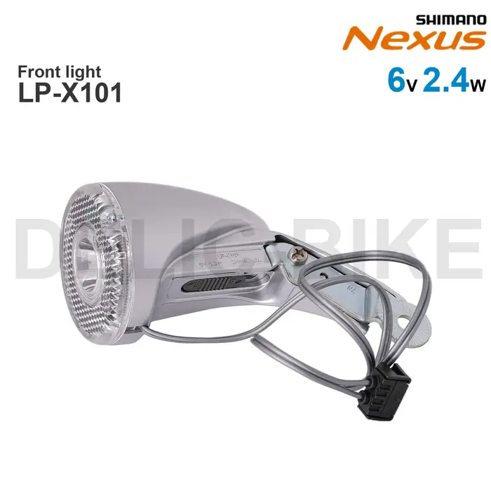 SHIMANO NEXUS-Hub Dynamo 6V 0.9W DH-C2100-N 36H feu avant LP-X101 6V 0.9W pièces d'origine