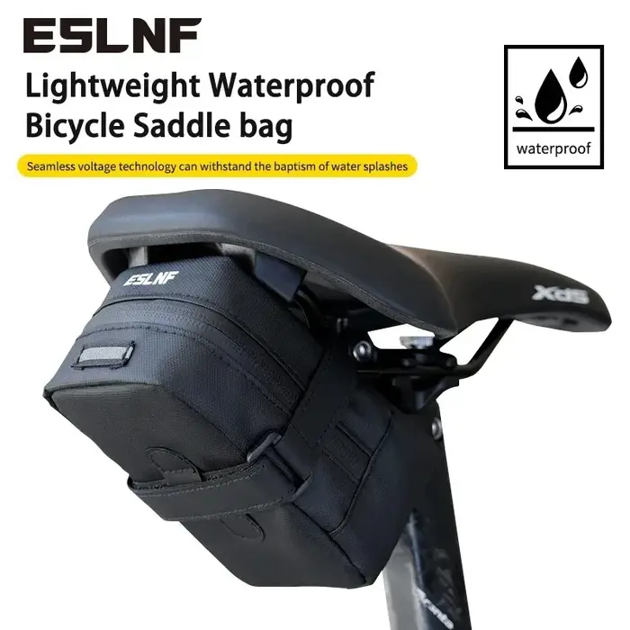 ESLNF sac de vélo grande capacité queue arrière siège arrière de cyclisme sac de selle étanche vtt s