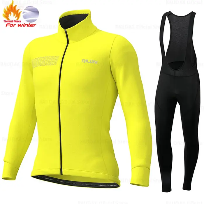 2025 Ropa Ciclismo Hombre Invierno hiver thermique polaire vêtements de cyclisme haut maillot
