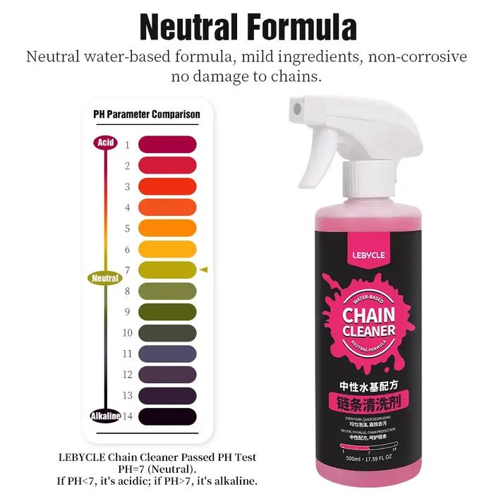 Nettoyant pour chaîne de vélo LEBYCLE 500ML
