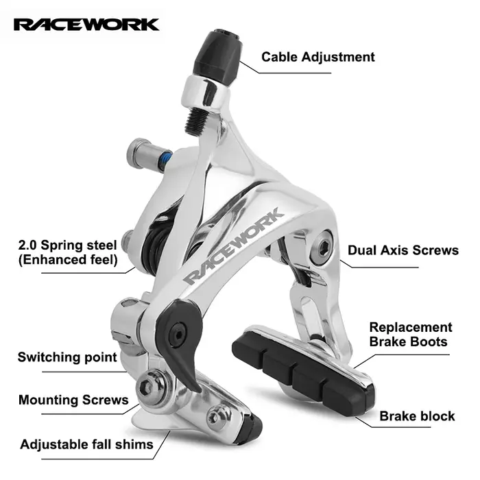 RACEasy-Frein de vélo de route pour touristes Pivot Calretraités R8000