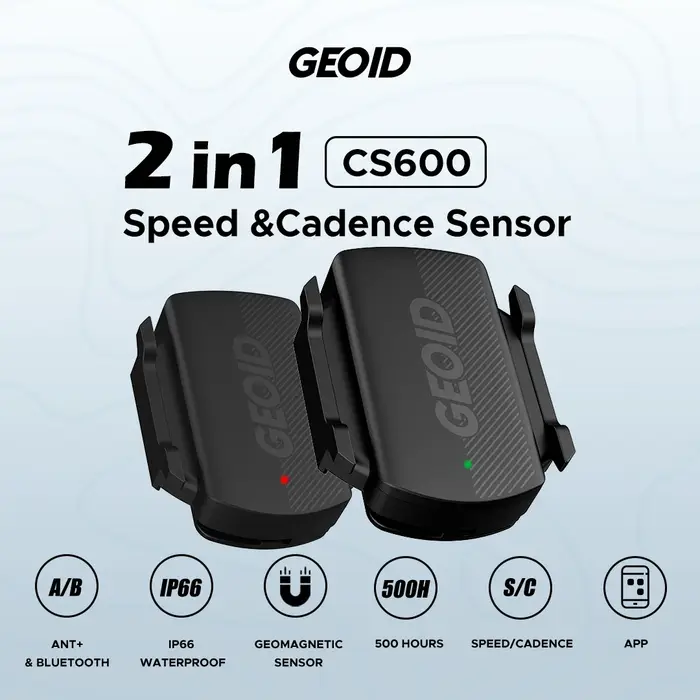 GEOID CS600 capteur intelligent de vitesse et de Cadence de cyclisme Bluetooth 5.0/ANT + capteur de 