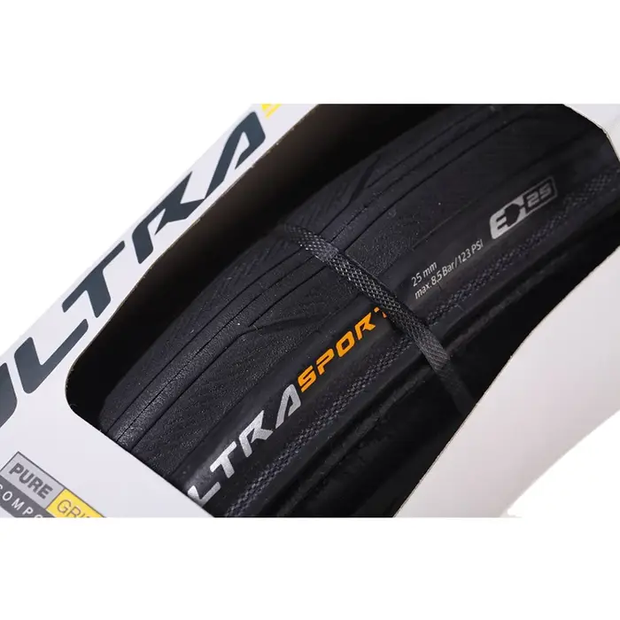 Continental ULTRA SPORT III pneu Original véhicule de route pliant Anti-crevaison pneus de vélo 700x23c/700x25c/700x28c noir/café