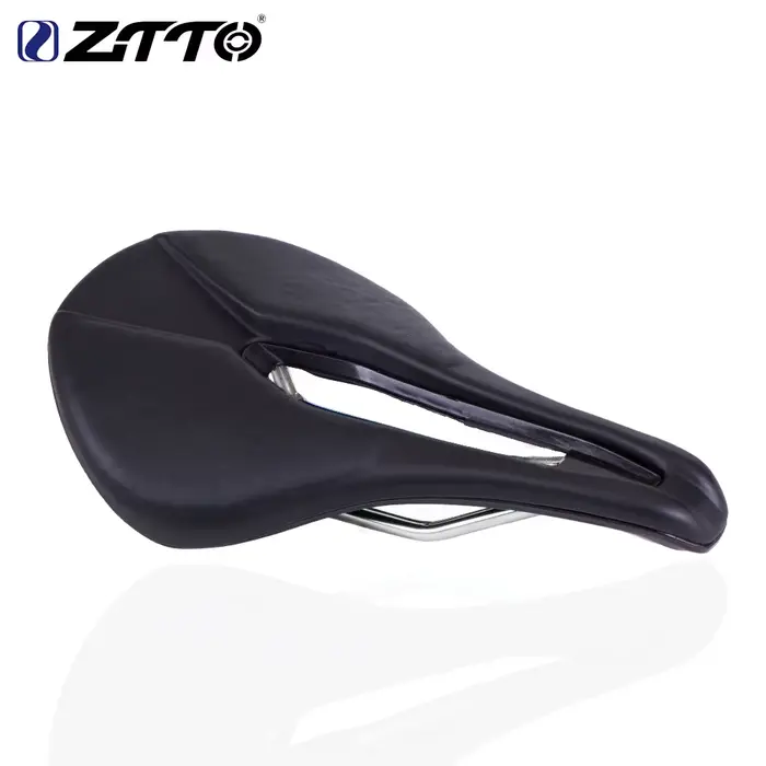 ZTTO vélo E-TPU selle souple siège creux vtt vélo de route TPU mousse siège titane alliage Rail Ti s