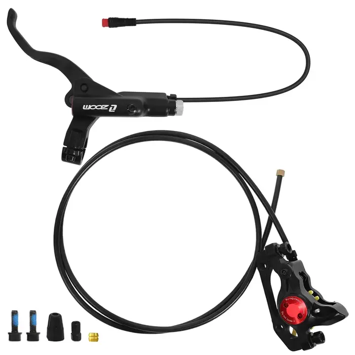 ZOOM – jeu de freins à disque hydrauliques pour vélo, 2 pistons, pression d'huile, vtt, 1100/1850mm,