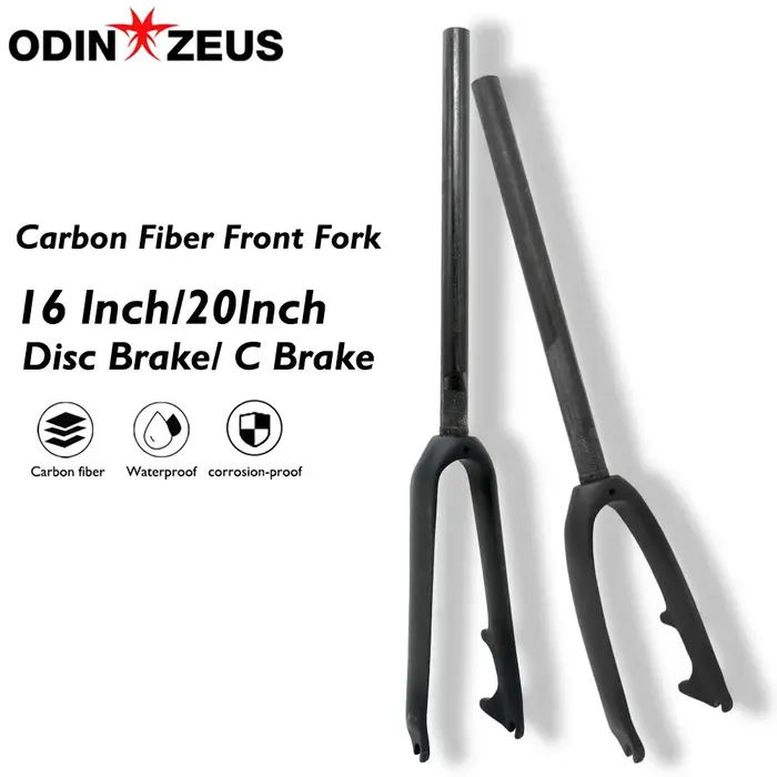Fourche avant de vélo ODIN entièrement en fibre de carbone
