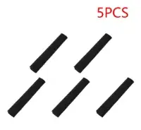 Protections de chaîne de vélo en néoprène et polyester, 1/2/5 pièces, protection universelle noire pour chaîne, accessoires de vélo