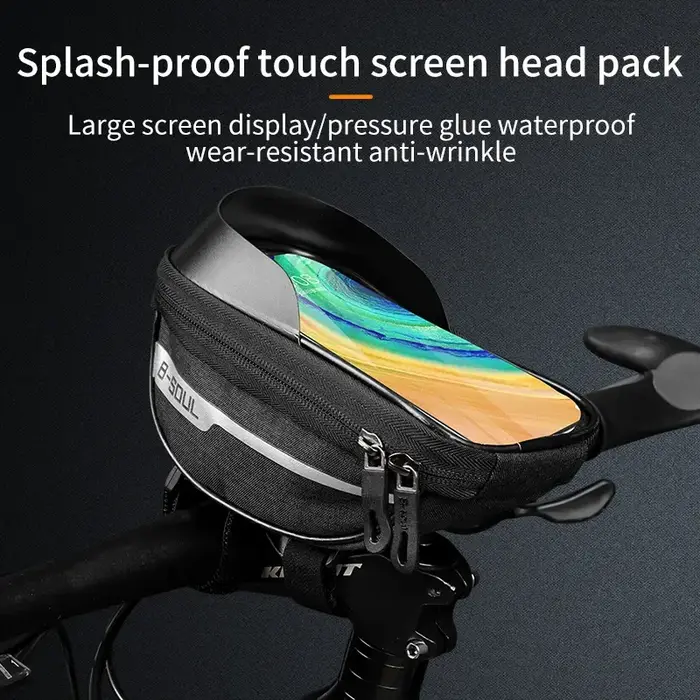 Sac de cadre avant de téléphone de vélo/vélo