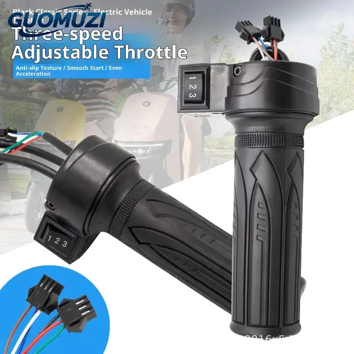 Trottinette électrique avec guidon à 3 vitesses pour un contrôle de vitesse fluide et une maniabilité confortable