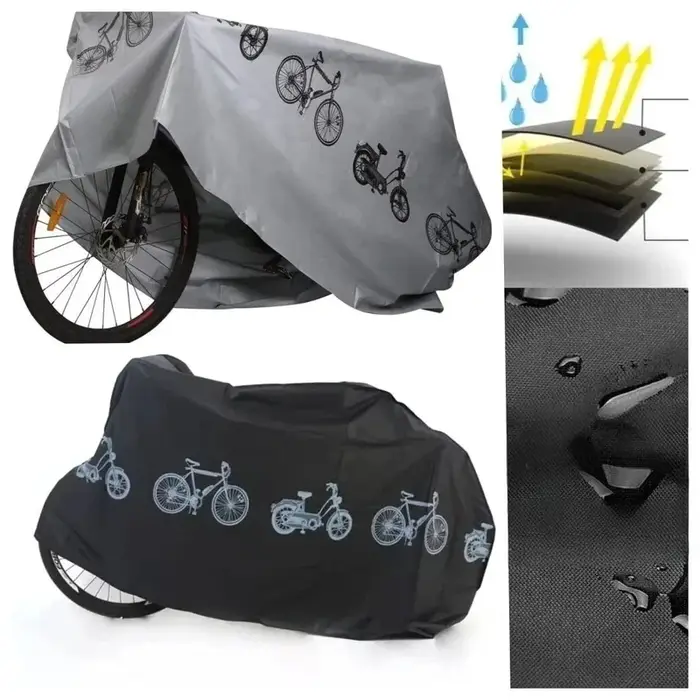 Housse de protection pour vélo d'extérieur, étui de protection pour vélo, imperméable, anti-poussière, anti-UV, équipement de vélo pour toutes les saisons, accessoires de vélo