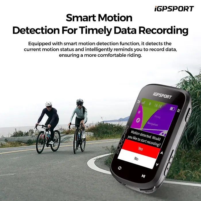 Ordinateur de vélo GPS IGPSPORT BSC200S, navigation d'itinéraire, écran couleur, compteur de vitesse sans fil, odomètre de vélo